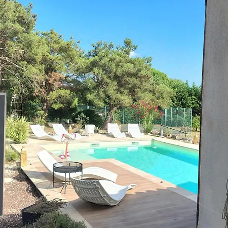 Pool, Tennis, Sauna Et Balneo In The Little Forest וילה Pennautier
