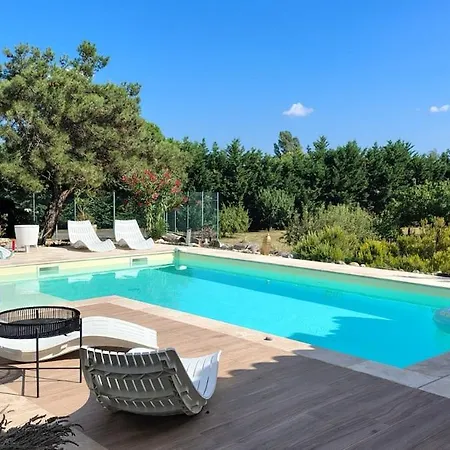 Pool, Tennis, Sauna Et Balneo In The Little Forest וילה Pennautier