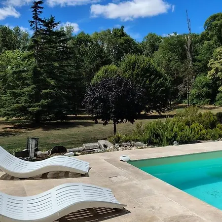 فيلة Pool, Tennis, Sauna Et Balneo In The Little Forest Pennautier